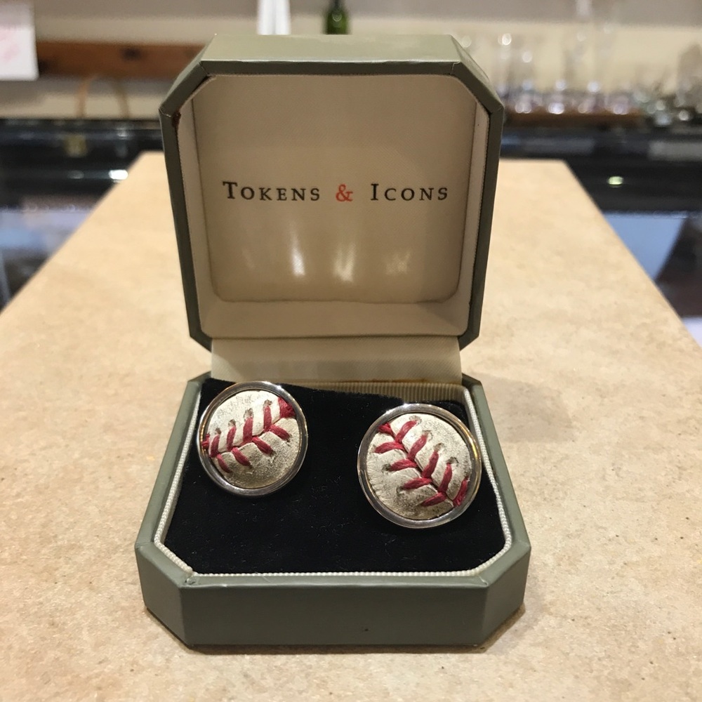 Philadelphia Phillies Game Used Cuff Links